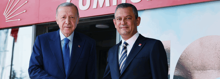 Erdoğan Özel'e iadeiziyaret gerçekleştirdi