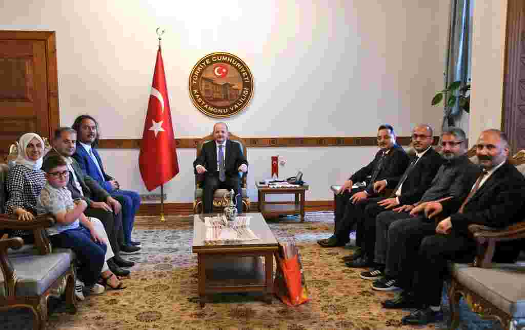 TİMBİR heyetinden Kastamonu Valisi Meftun Dallı'ya ziyaret