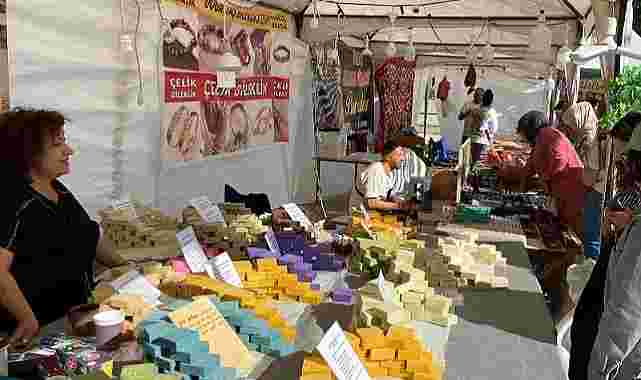 Yöresel ürünler pazarı açıldı