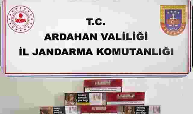 Ardahan'da kaçak sigara operasyonu