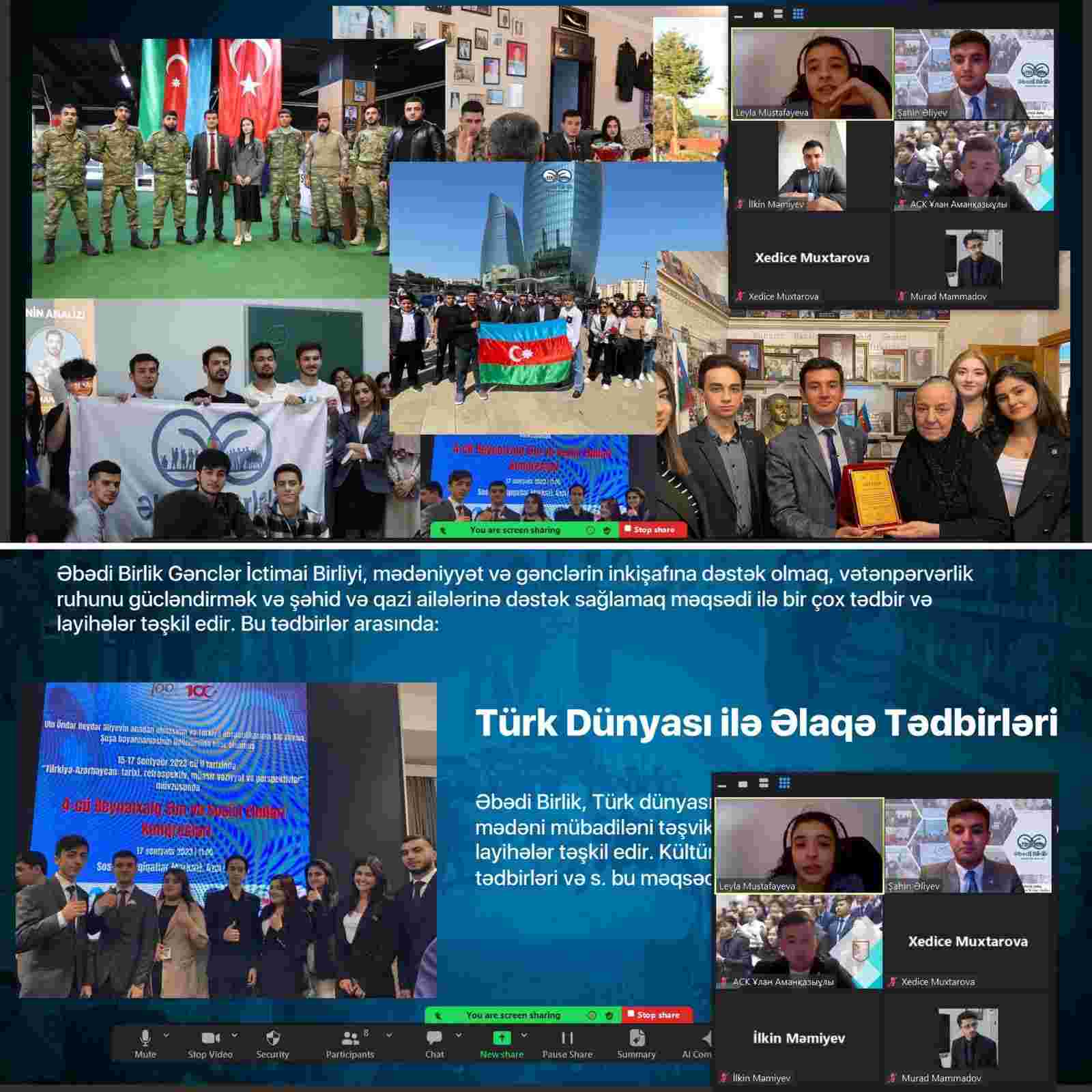 Gençlik Kamu Birliği'nden "Ebedi Birlik" toplantısı gerçekleştirildi