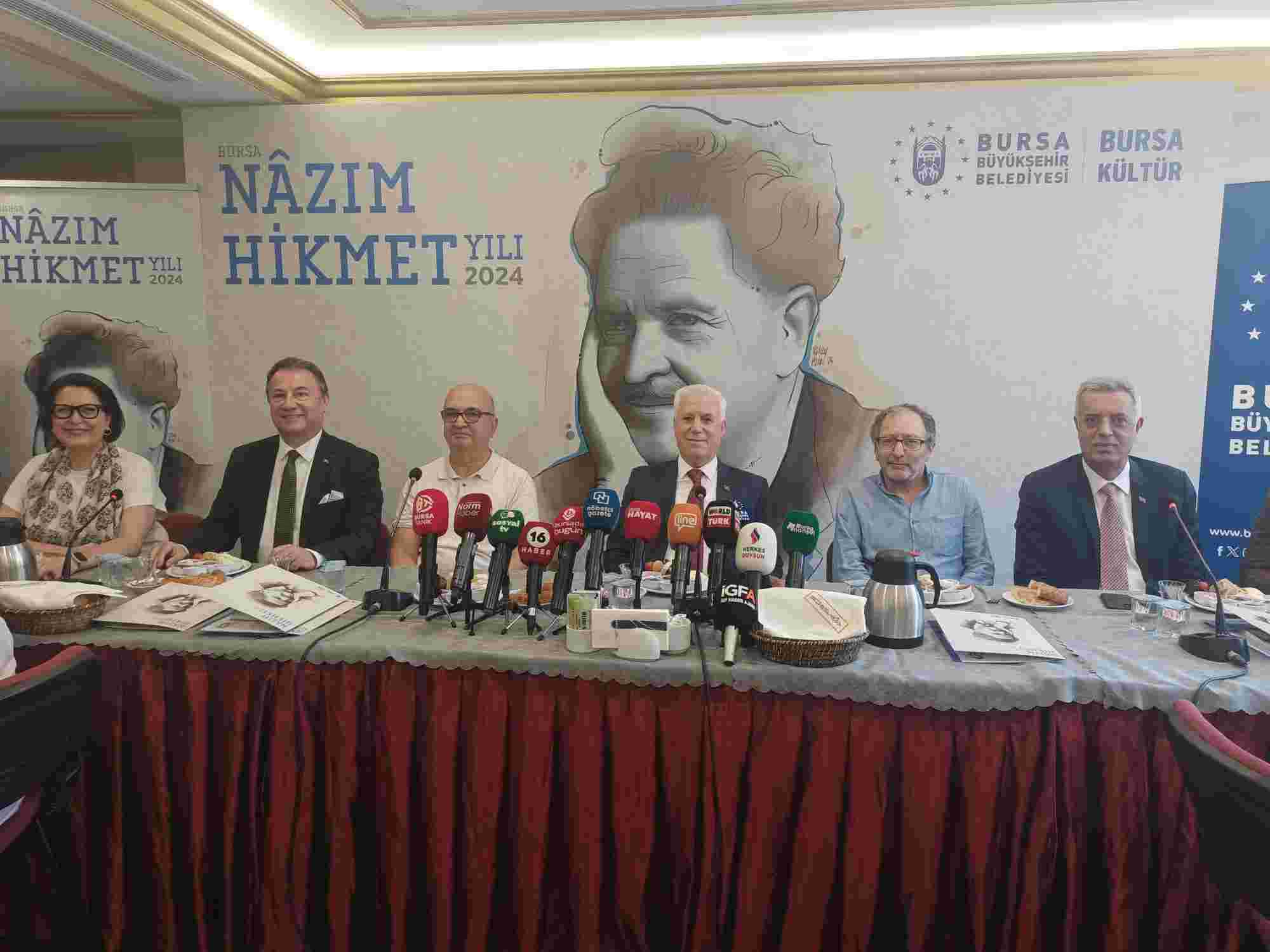 Bursa'da 2024 'Nazım Hikmet yılı' olacak
