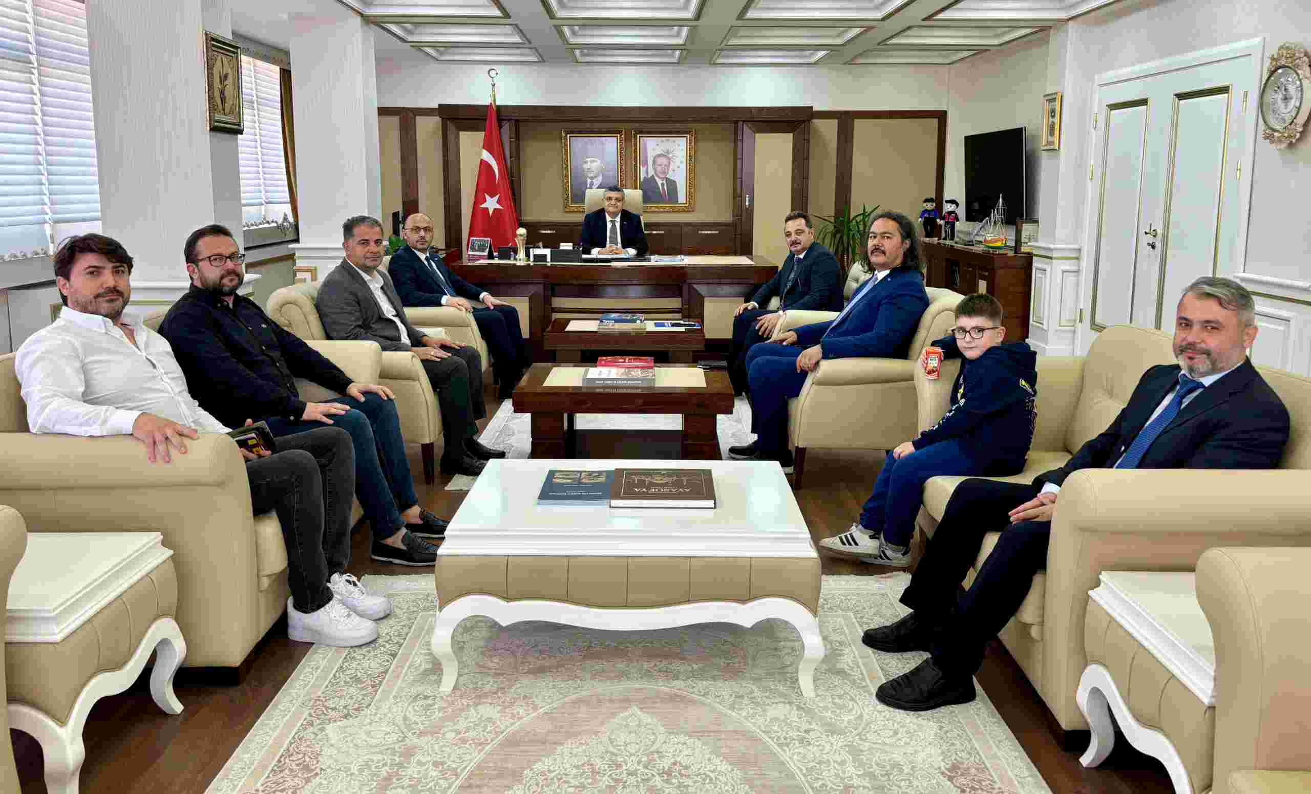 TİMBİR heyetinden Sinop Valisi Özarslan’a ziyaret