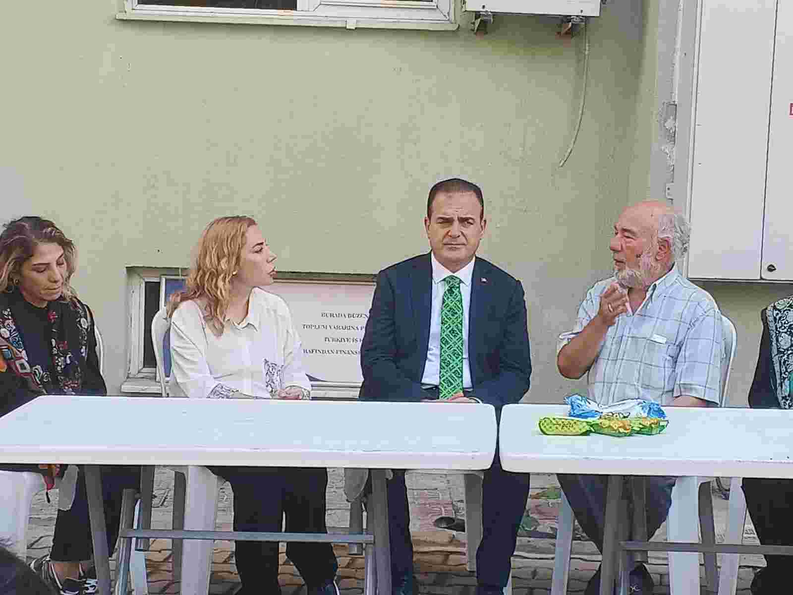 Vali Akbıyık'tan Ak Parti Mkyk Üyesi Yelda Erol Gökcan'a taziye ziyareti