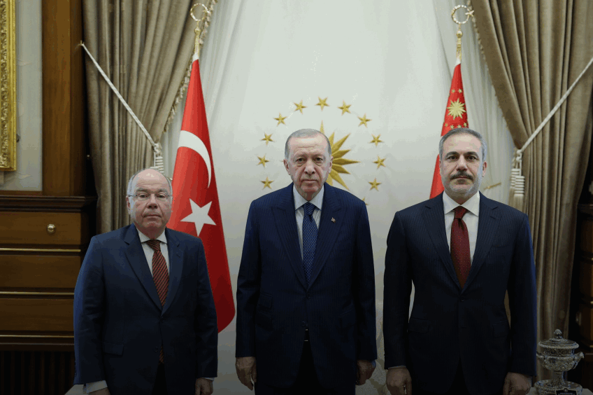 Cumhurbaşkanı Erdoğan, Brezilya Dışişleri Bakanı Vieira’yı kabul etti