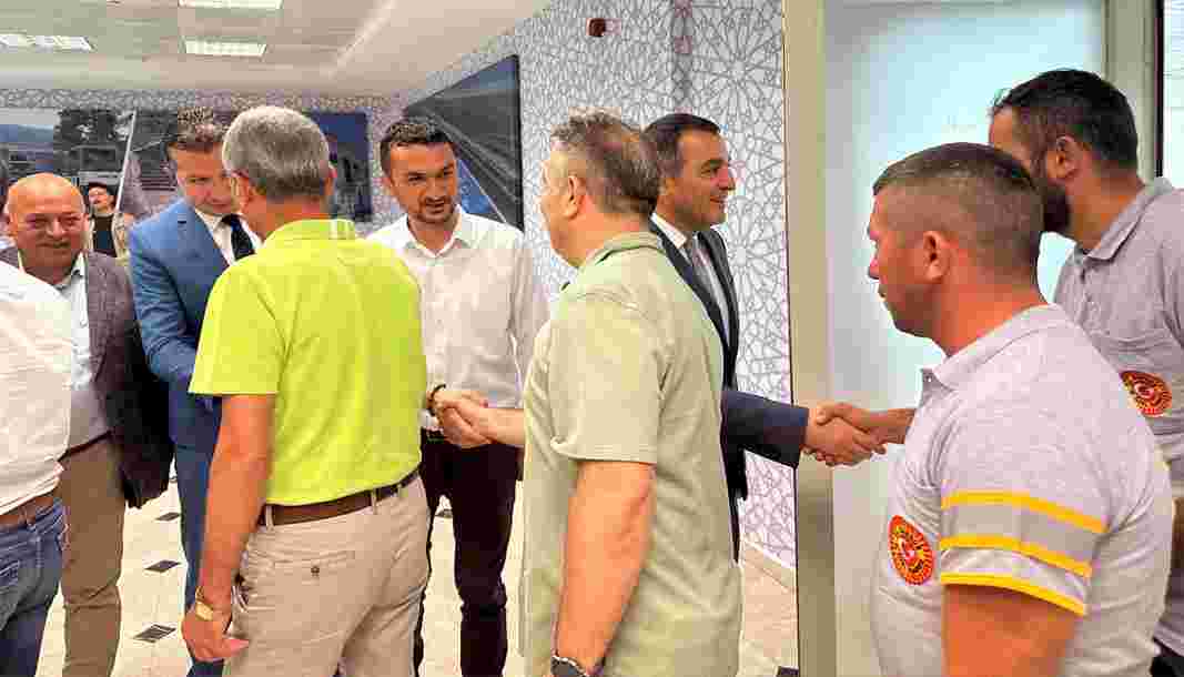 Burdur İl Özel İdaresinde bayramlaşma