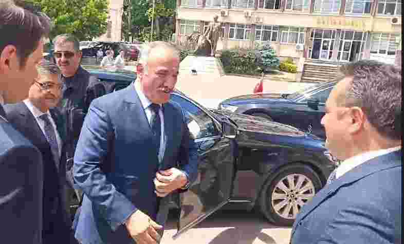 MGK Genel Sekreteri Hacımüftüoğlu, Sinop'ta TİMBİR heyetiyle görüştü