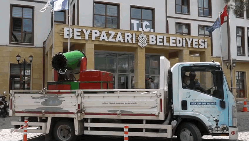 Başkentin Beypazarı ilçesinde Haşerelerle mücadele yeniden başlatıldı