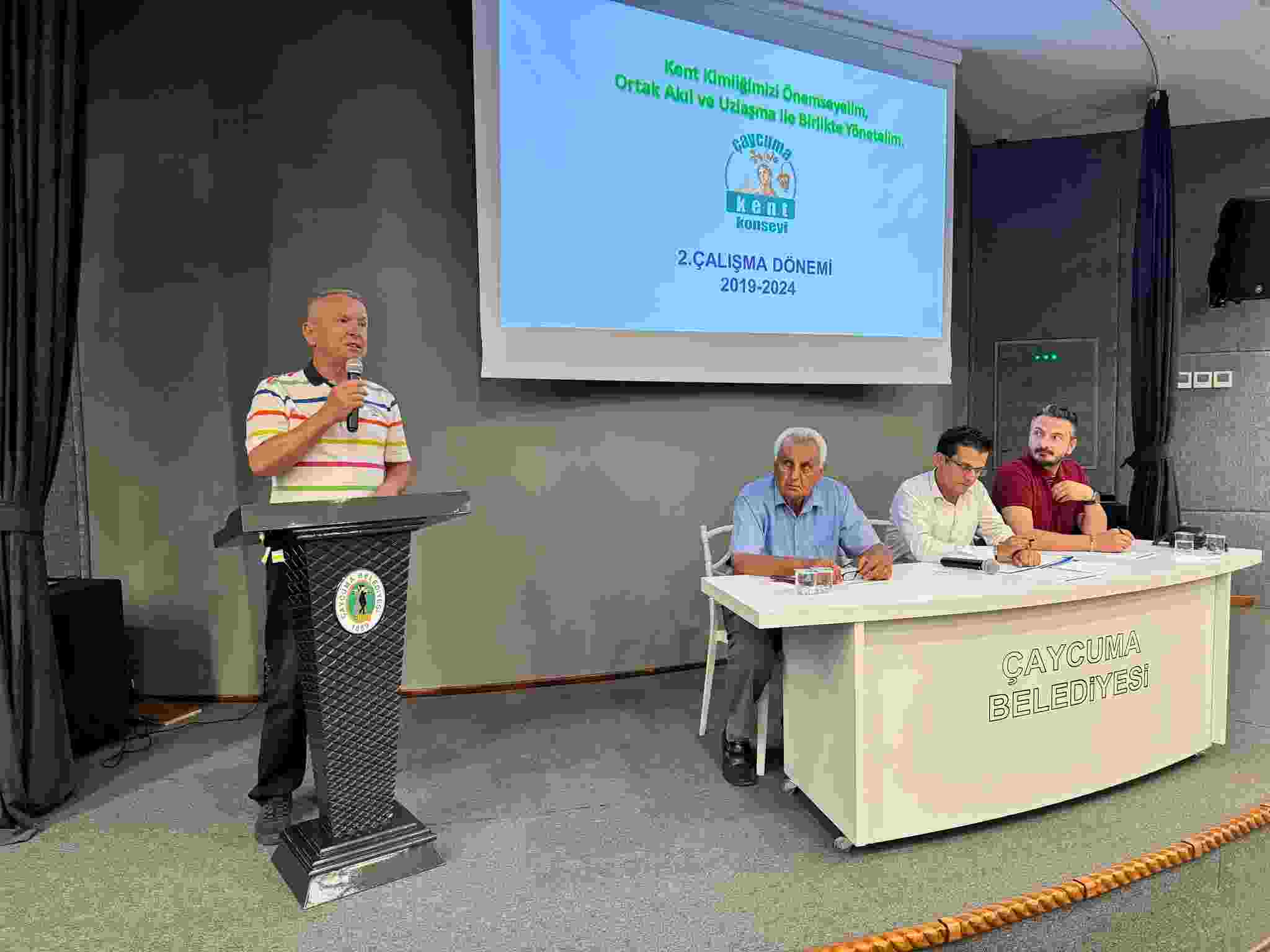 Çaycuma Kent Konseyinin yeni Başkanı İsmail İnam