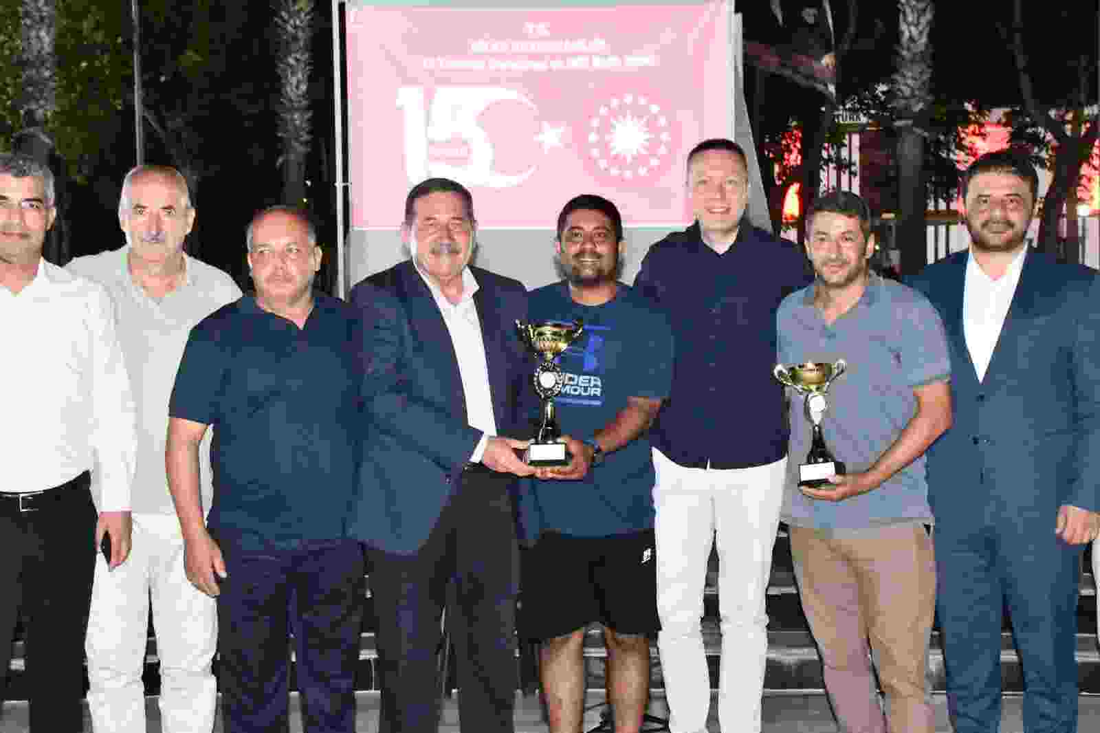 Futbol Turnuvası ödülleri dağıtıldı