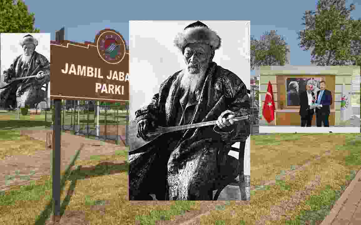 Kepez’den jambıl jabayev parkı’na anıt