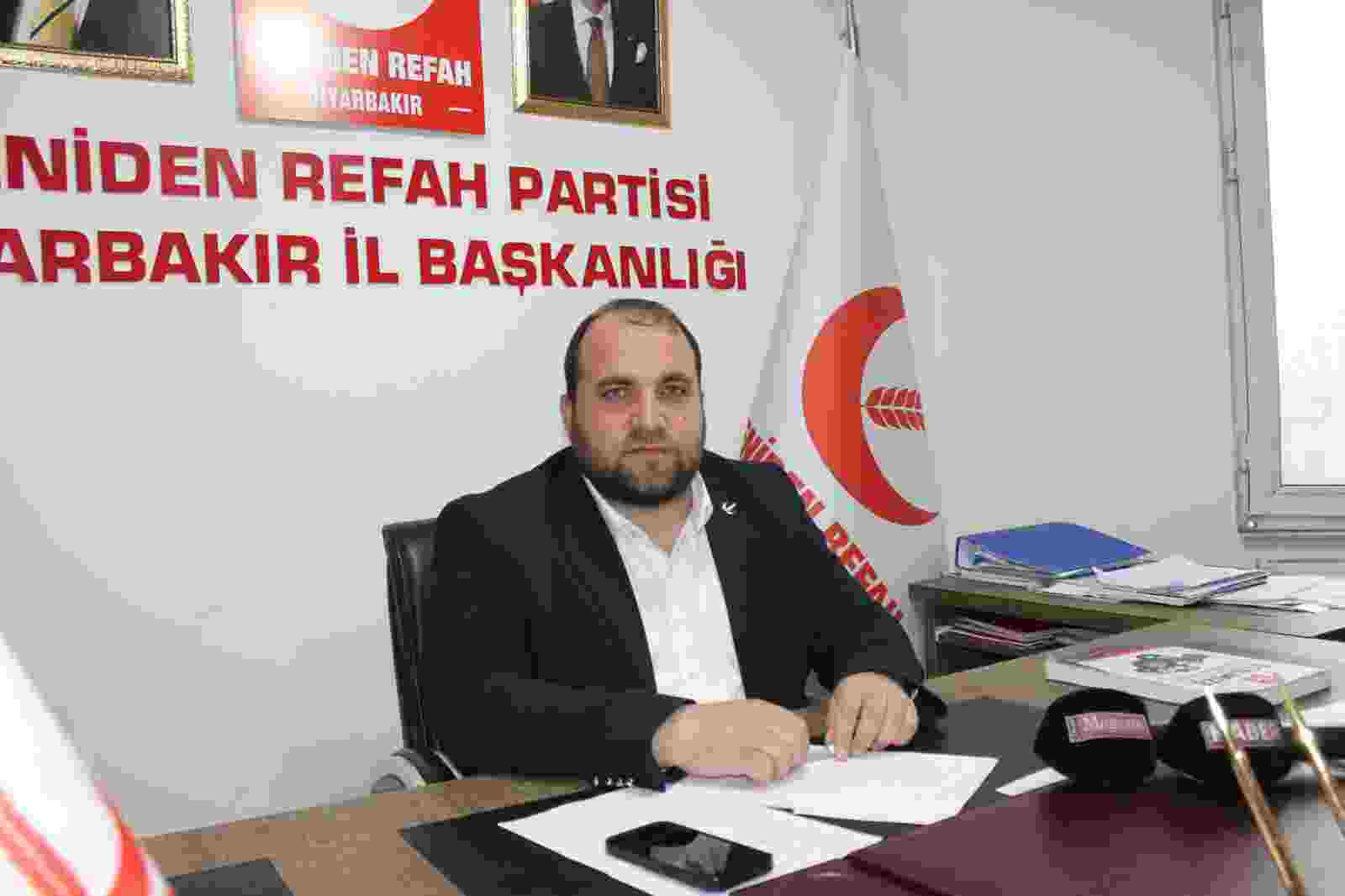 Yeniden Refah Partisi İl Başkanı Erdem: Yetkilileri göreve davet ediyoruz