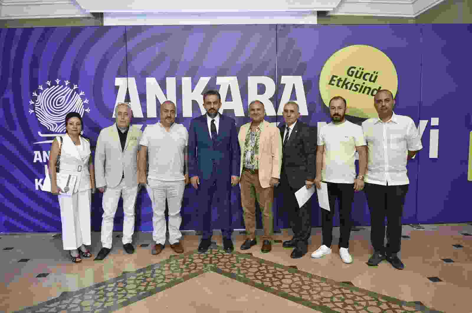 Anadolu Ankara Turizm İşletmeleri Derneği’nden Ankara Kent Konseyi’ne ziyaret  