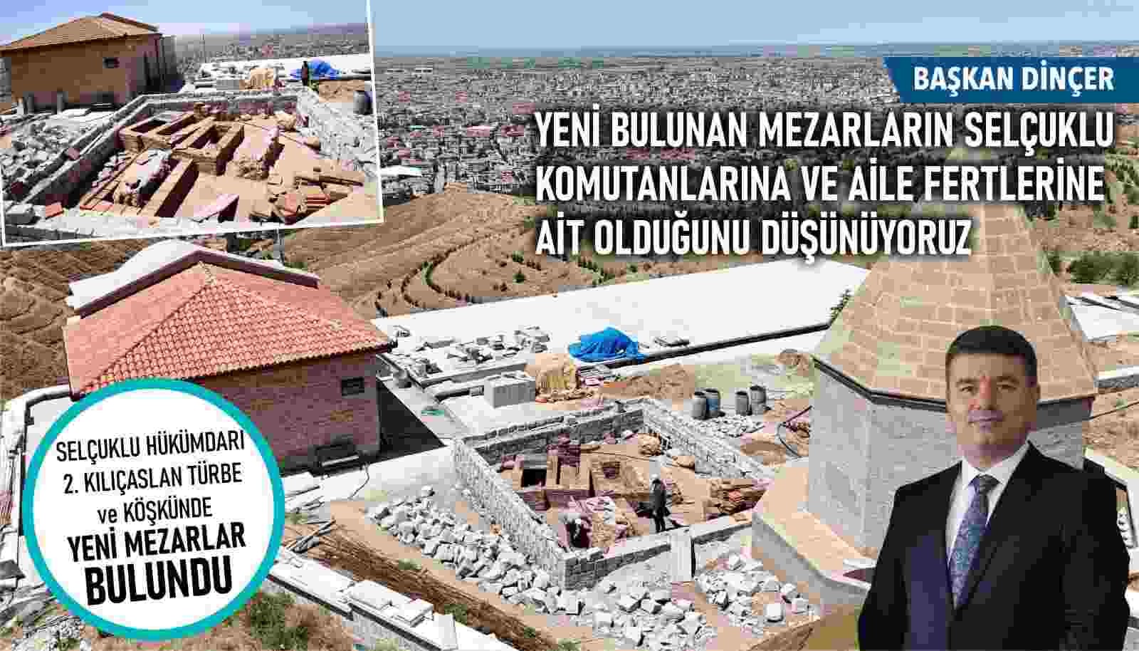 Aksaray'da Selçuklu Dönemine ait mezarlar bulundu