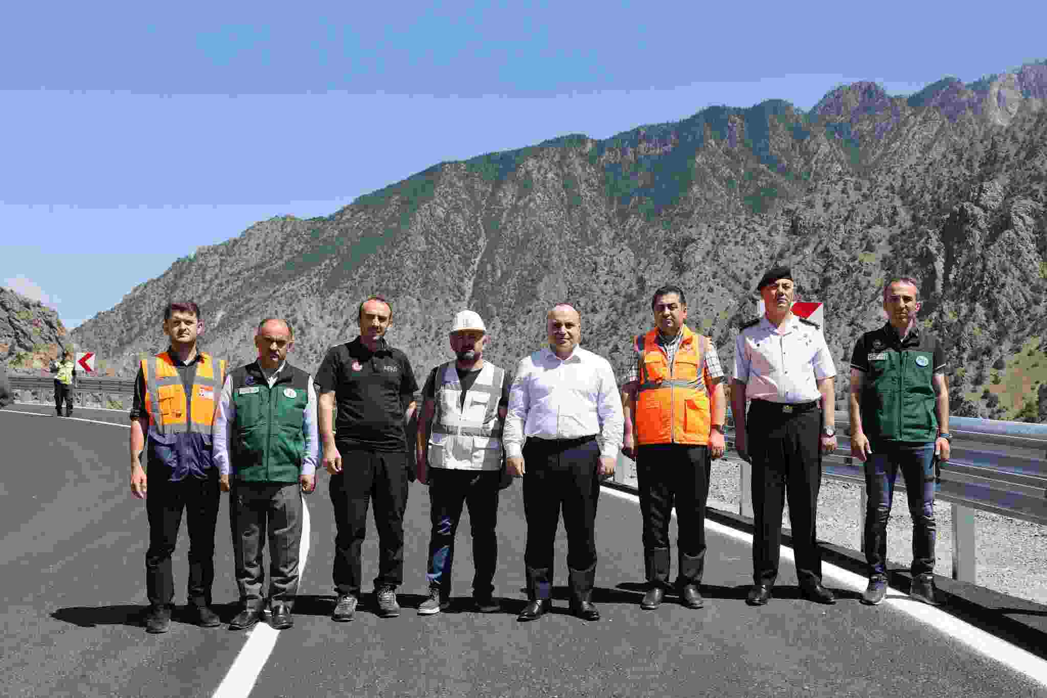 Vali Ünsal’dan servis yolunda inceleme