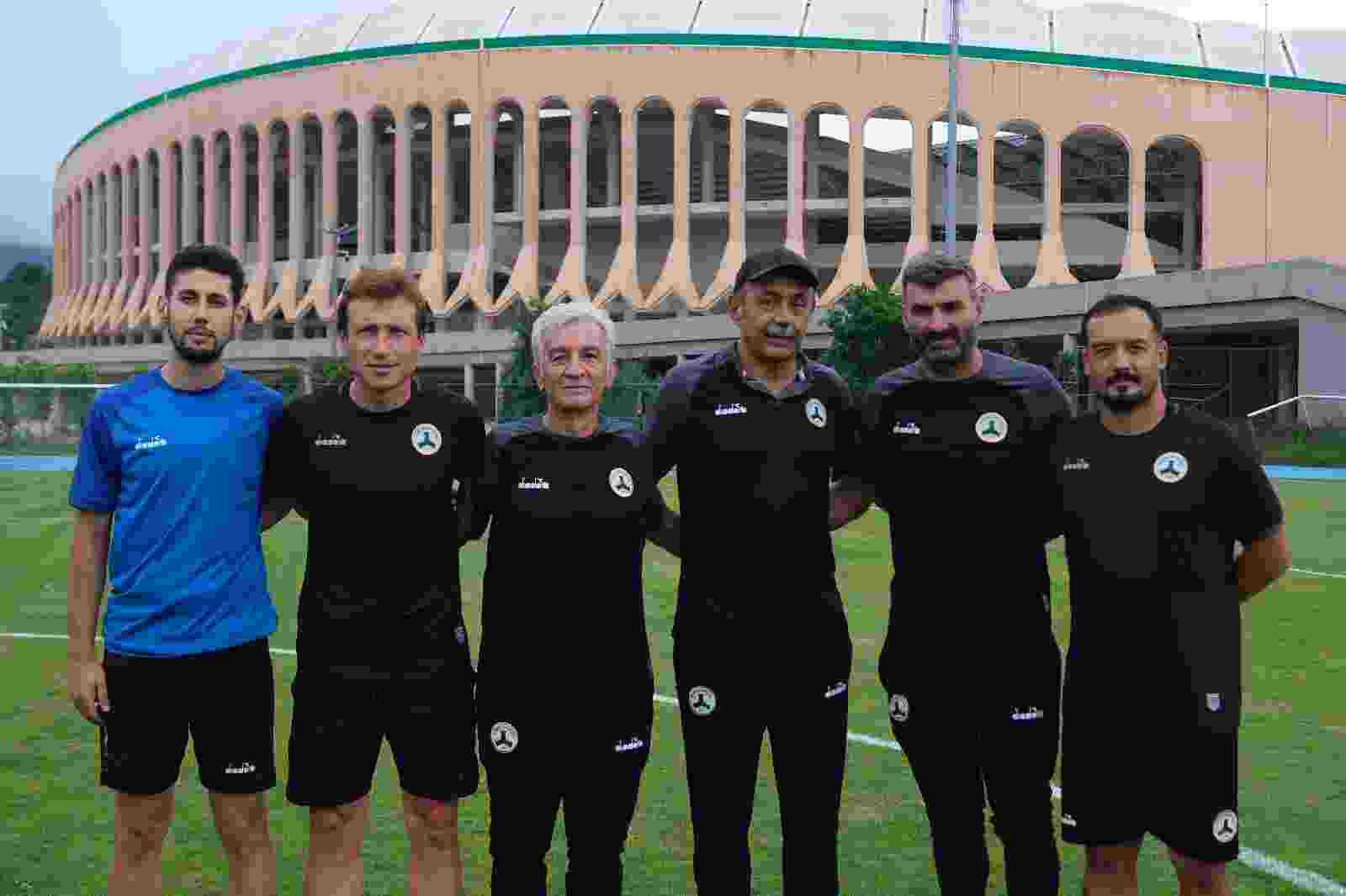 Giresunspor çift idman ile mesaiye devam ediyor