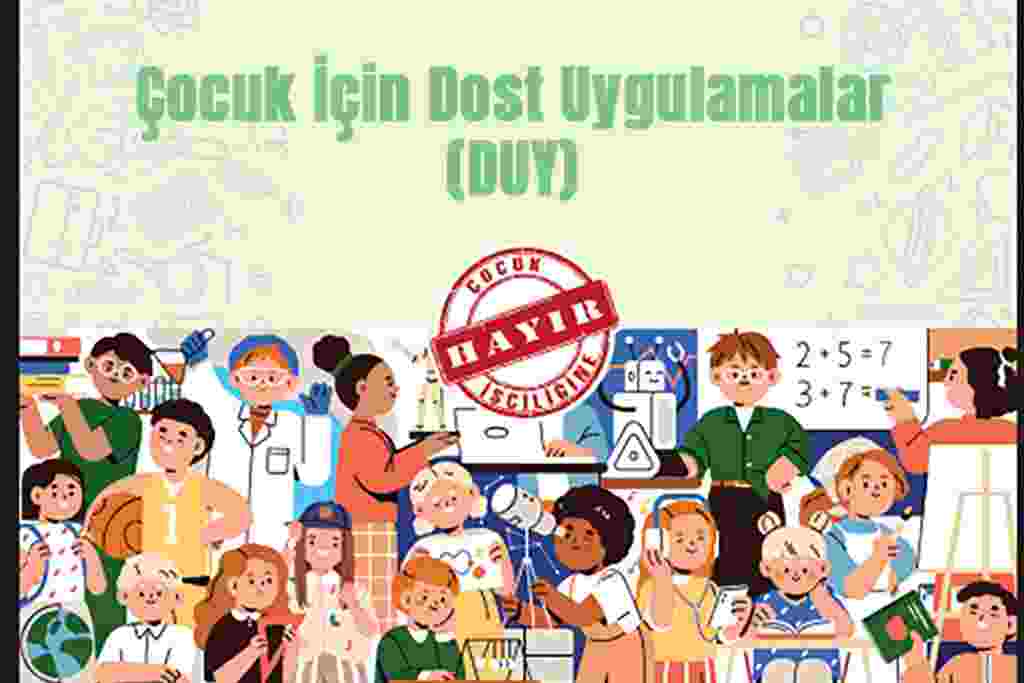 Çocuklar için DUY İhbar Platformu kuruldu