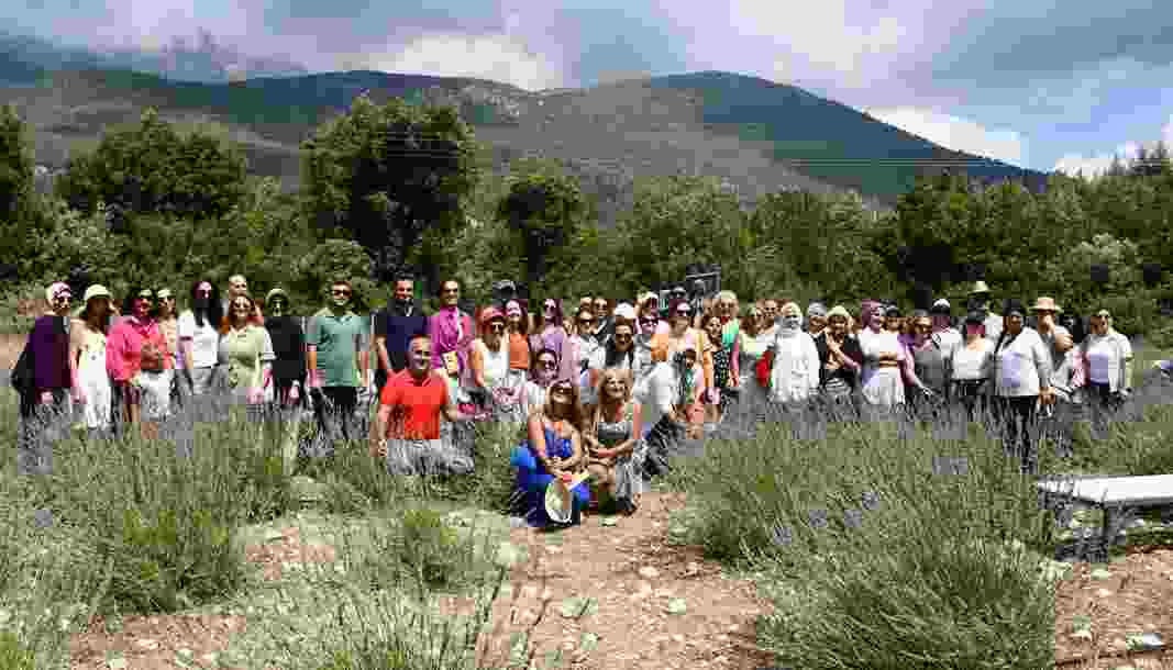 Kemer’de lavanta tanıtım etkinlikleri devam ediyor