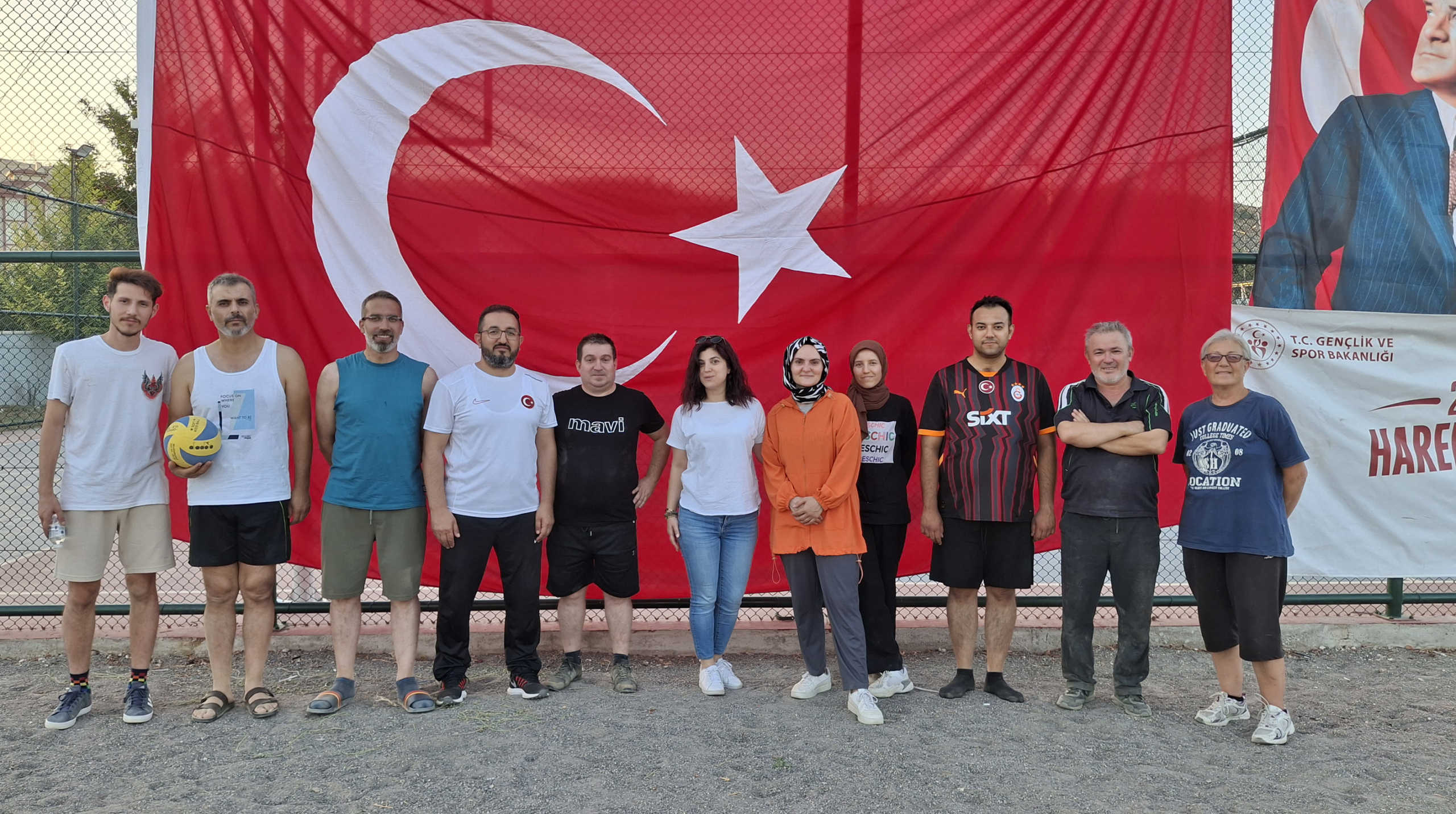 Beypazarı İlçesinde Plaj Voleybolu Turnuvası başladı