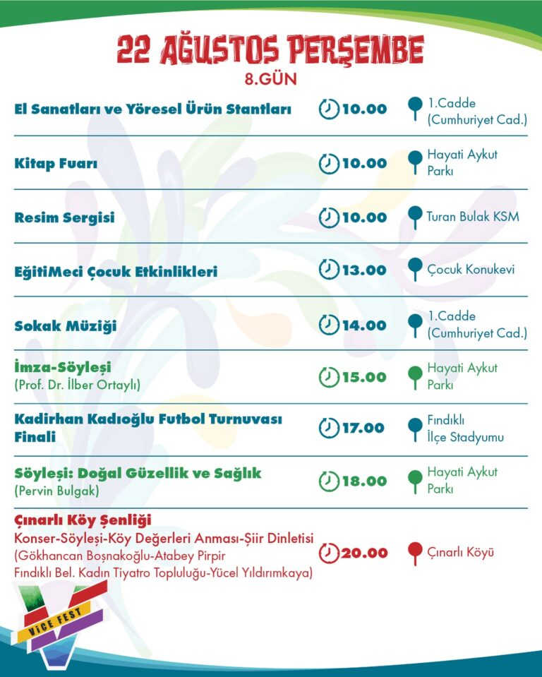 Fındıklı Festivali dolu dolu geçiyor