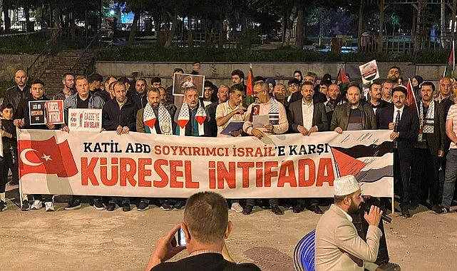 Vekil Koç, "Özgür Filistin için Ardahan'da sokaklardayız"