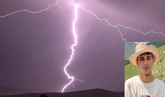 Damal'da yıldırım çarpan çocuk hayatını kaybetti