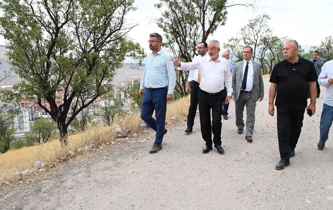 Isparta’nın panoramik ve doğal seyir terasında çalışmalar başlıyor