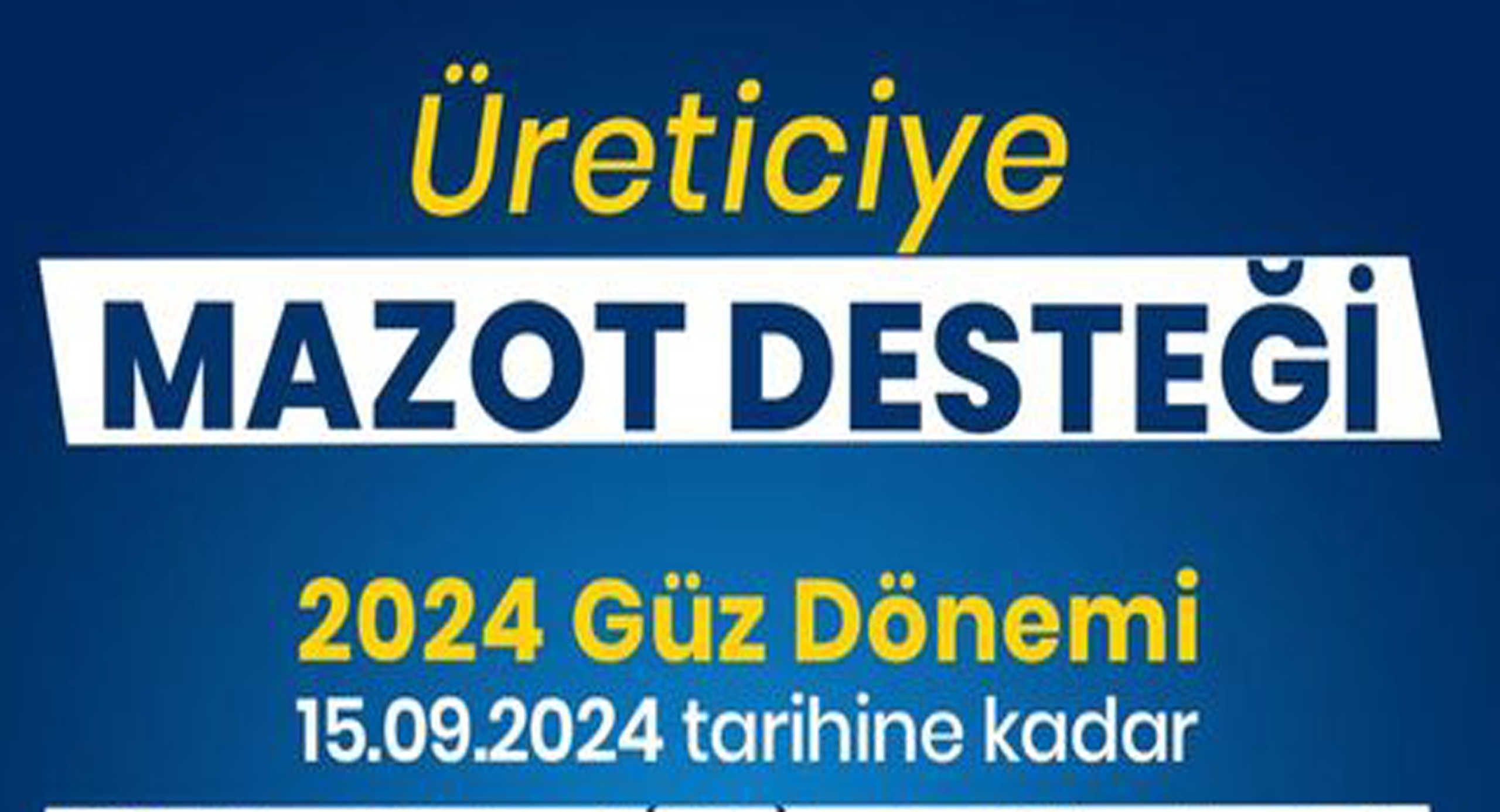 Güdül Belediye Başkanı Mehmet Doğanay: Üreten çiftçimize destekler sürüyor