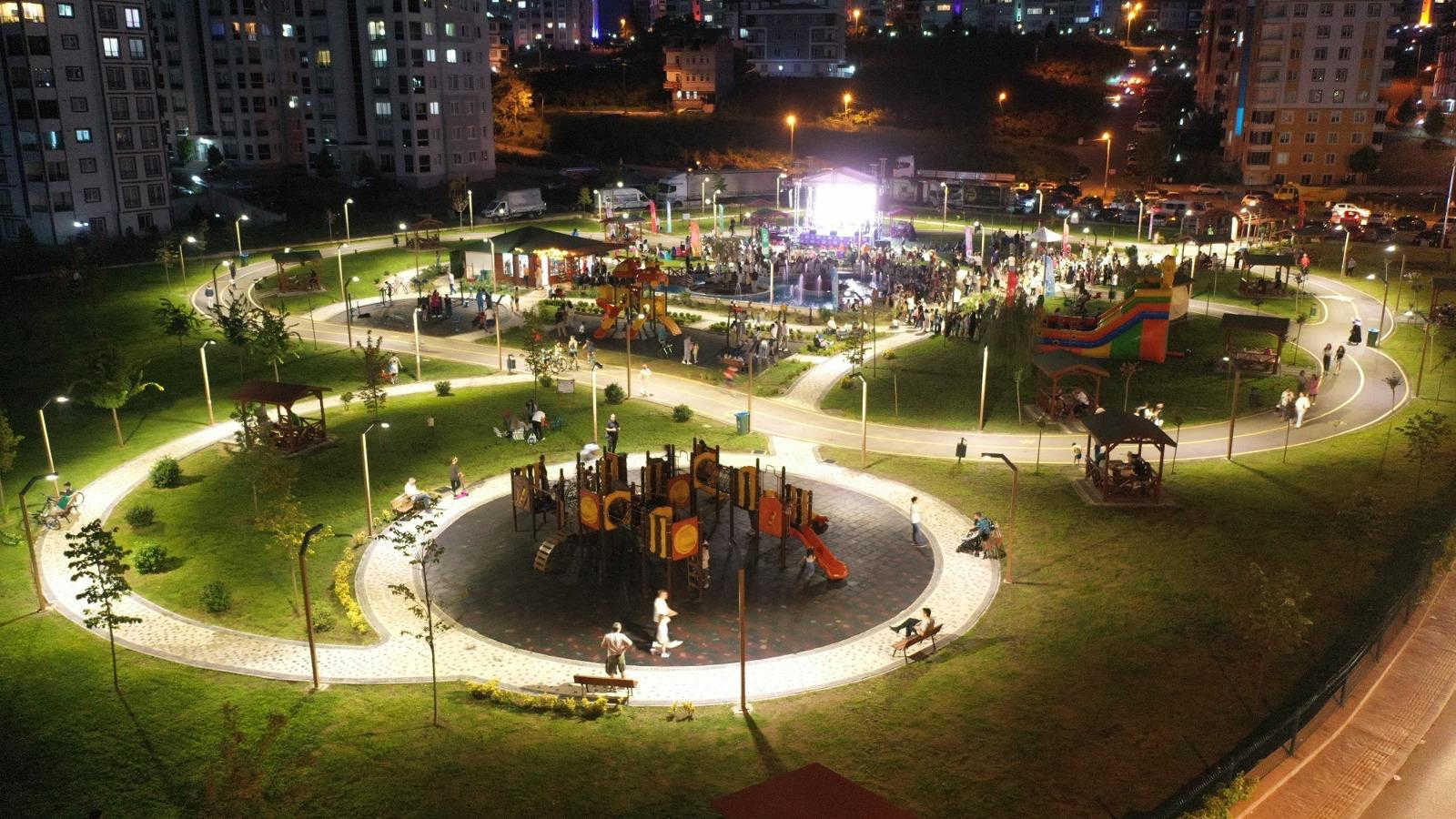 Ordu'nun parklarında hayat var
