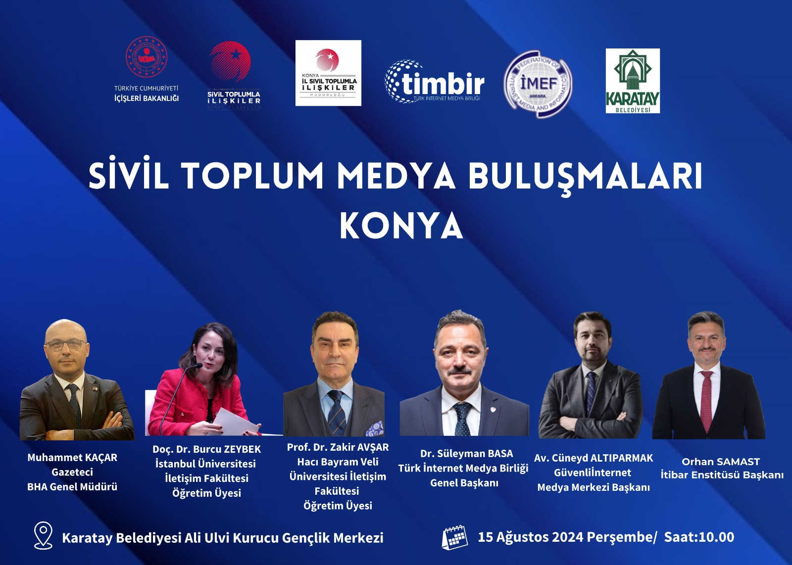Sivil Toplum Medya Buluşmaları Konya'da devam edecek
