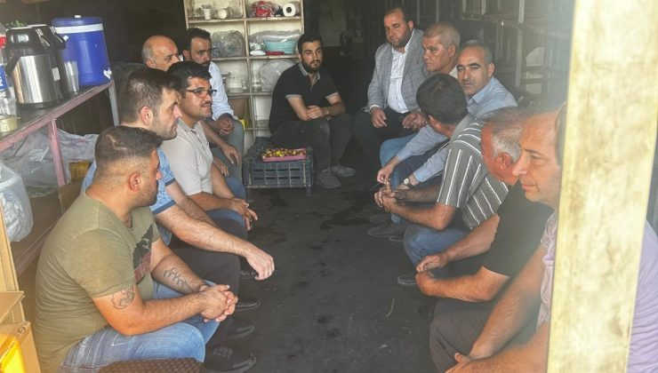 Yeniden Refah Partisi’nden Yangın Mağduru Sanayi Esnafına Ziyaret