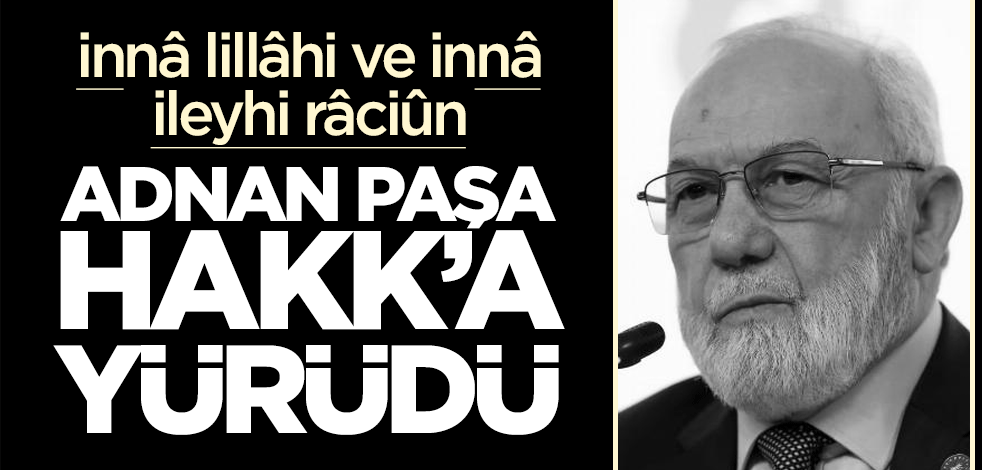 SADAT kurucusu Adnan Tanrıverdi vefat etti