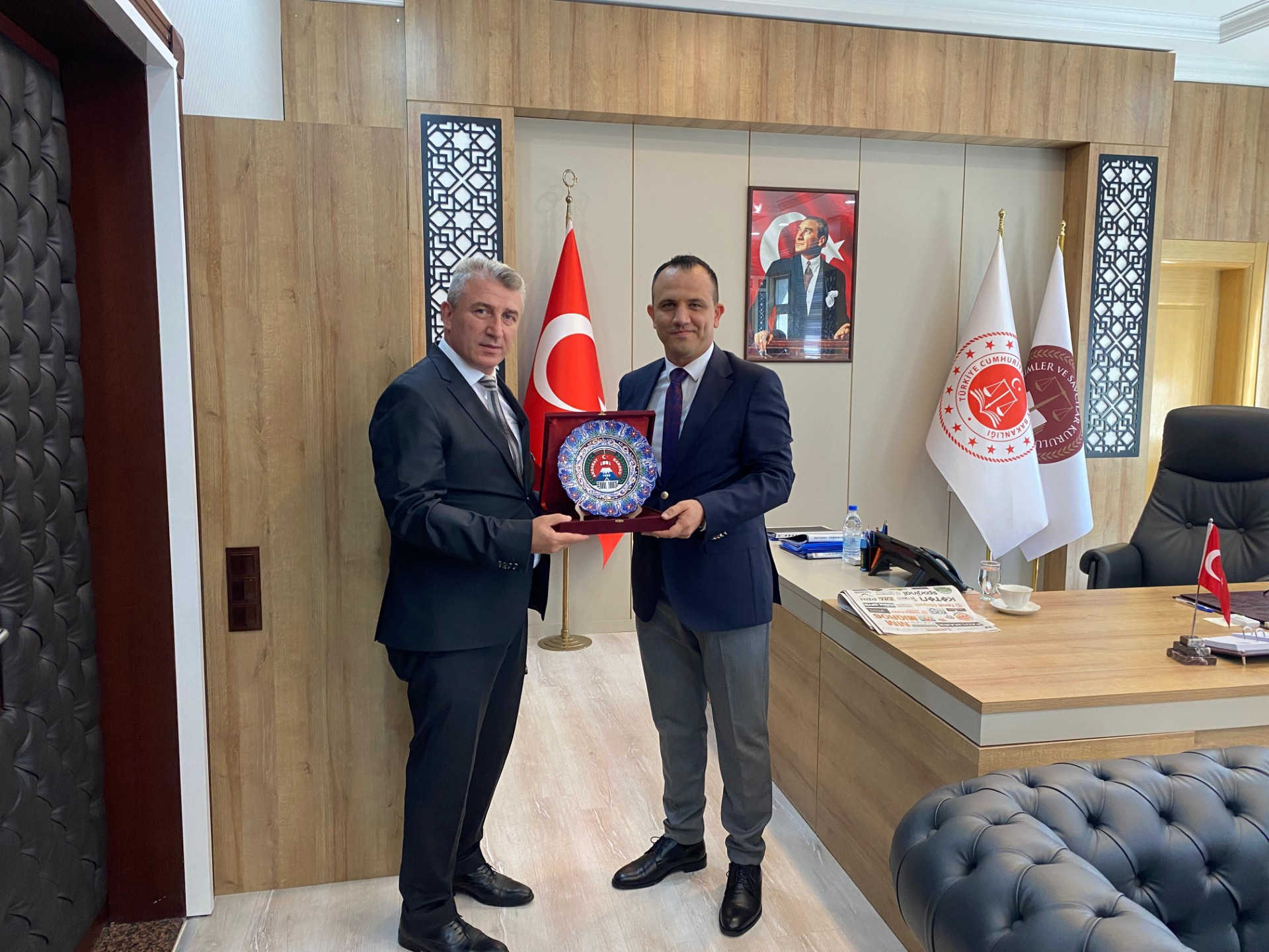 Aksaray Barosundan Başsavcı Köse'ye Hoşgeldin ziyareti