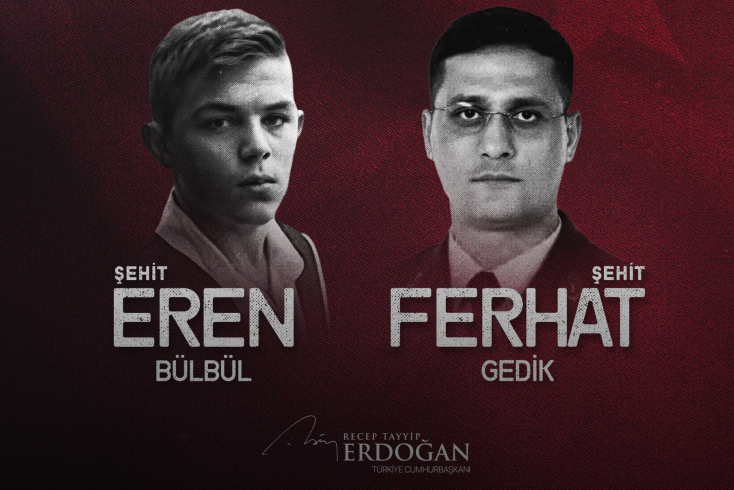 Erdoğan: Eren'imizin, Ferhat Astsubay'ımızın ve tüm şehitlerimizin katilleriyle mücadelemizi sonuna kadar sürdüreceğiz