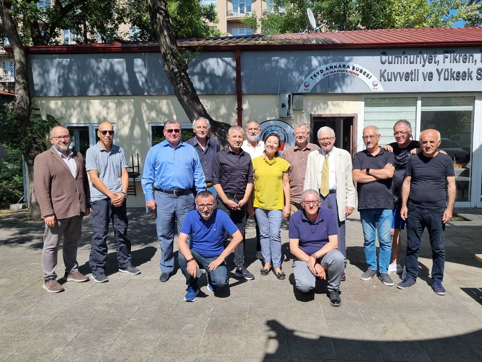 GC Başkan Adayı Nursun Erel’den TSYD Ankara’ya ziyaret