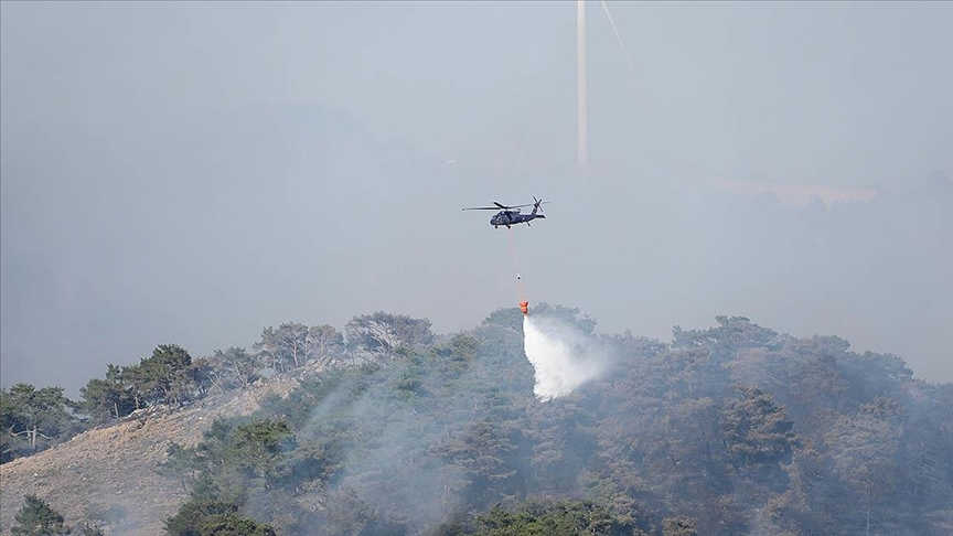 İzmir ve Bolu'da 3 noktada yangınlar kontrol altına alındı