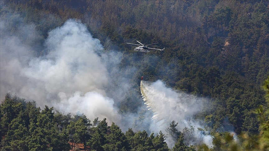 4 günde 306 orman yangınına müdahale edildi, 304'ü başarıyla söndürüldü