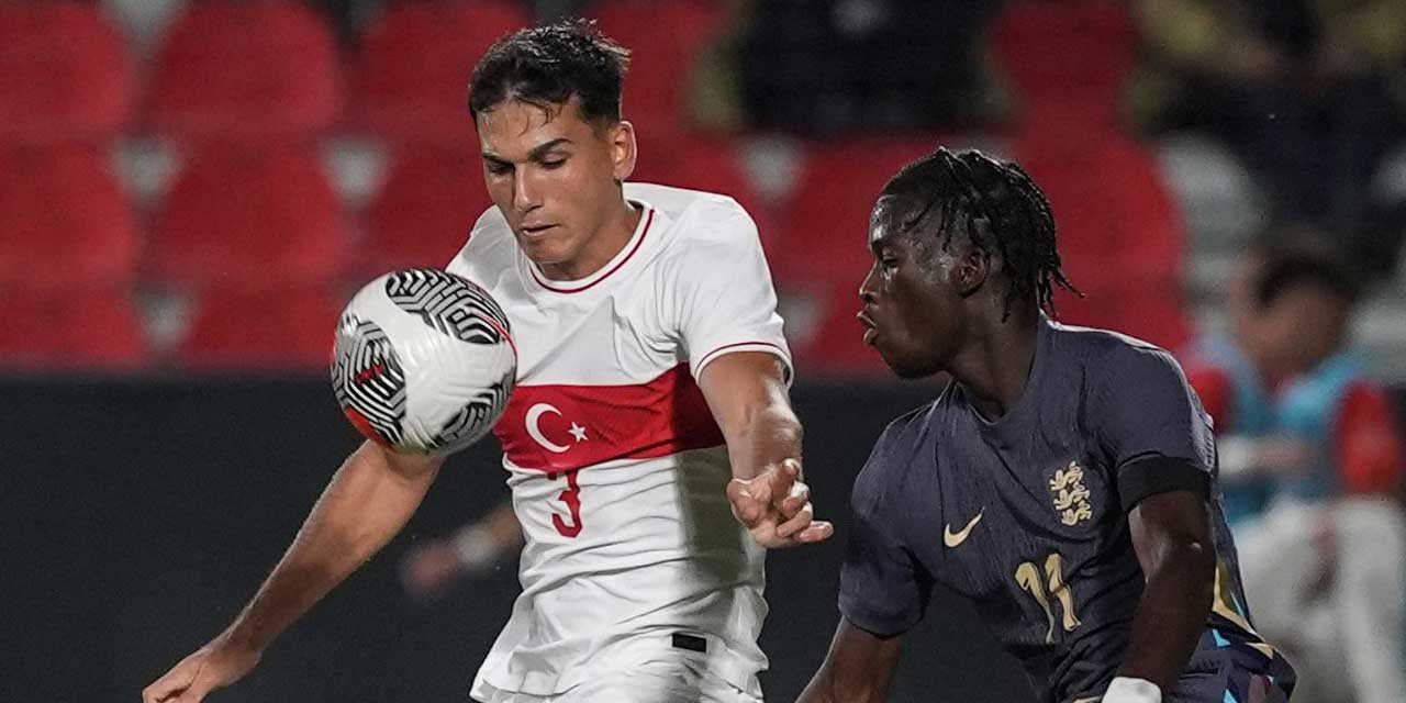 Genç Milliler İngiltere'yi elinden kaçırdı: Türkiye U20 Elit Lig'de İngiltere ile 1-1 berabere kaldı
