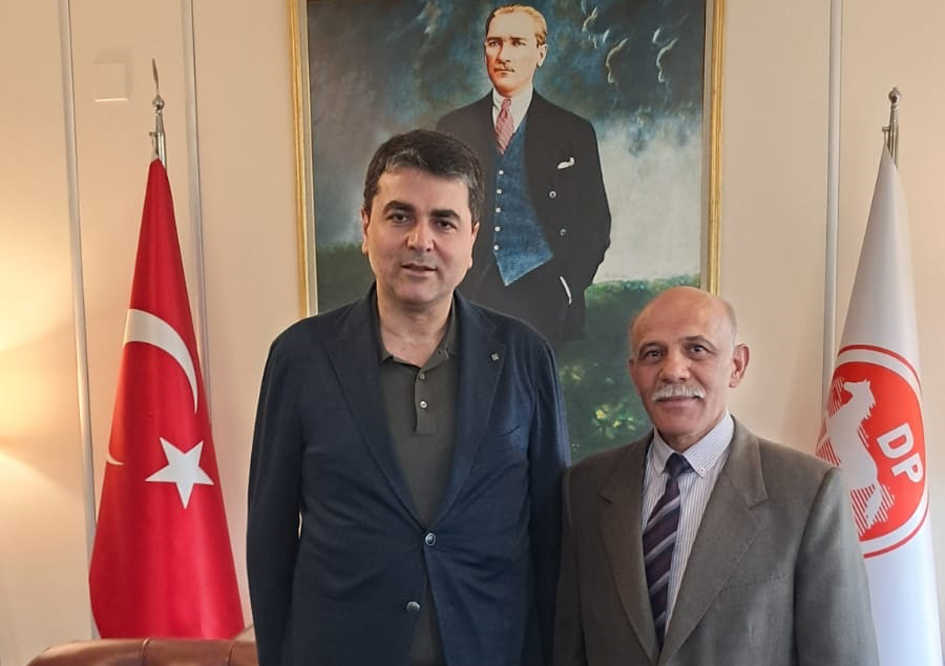 DP Genel Başkanı Gültekin Uysal, Beypazarı Yönetimini Genel Merkez'de kabul etti