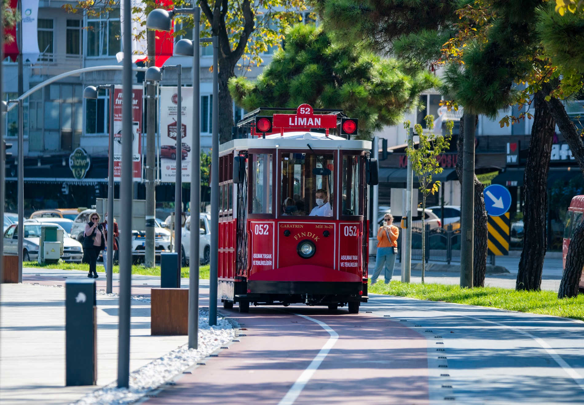 Nostaljik tramvay büyük beğeni topluyor