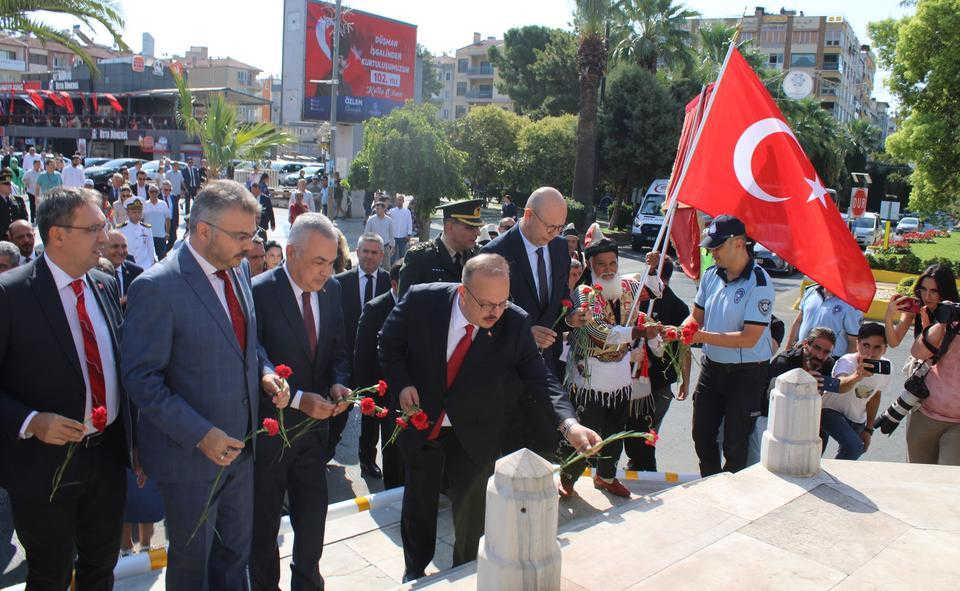 Aydın'ın kurtuluşunun 102. yıldönümü kutlandı