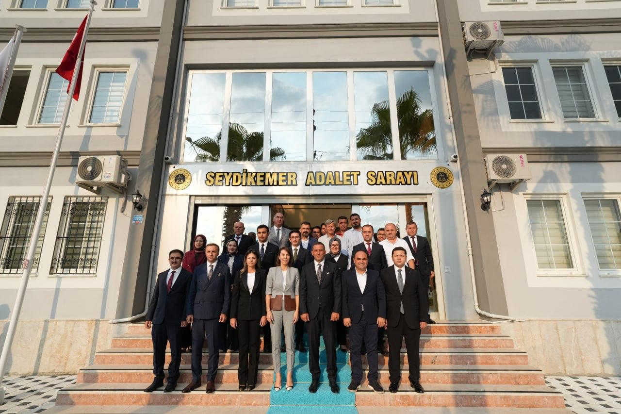 Yeni adli yılda, Seydikemer Adalet Sarayı hizmete açıldı