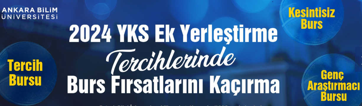 Ankara Bilim Üniversitesi'nden burs imkanları