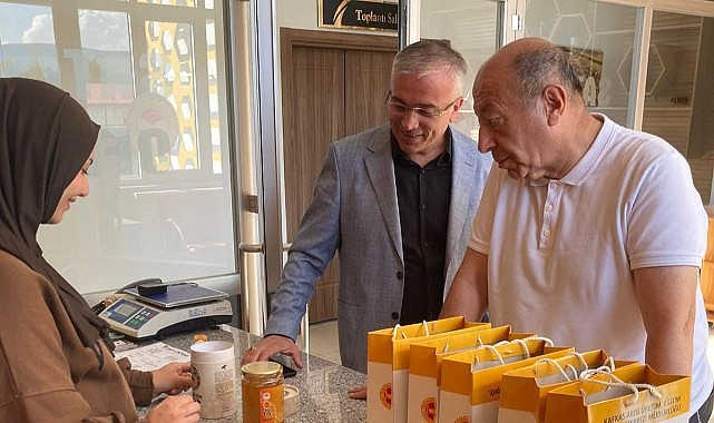 Ardahan'ın tescilli çiçek balı tanıtıldı