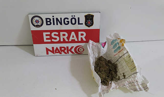 Bingöl’de uyuşturucu operasyonu: 6 kişi tutuklandı