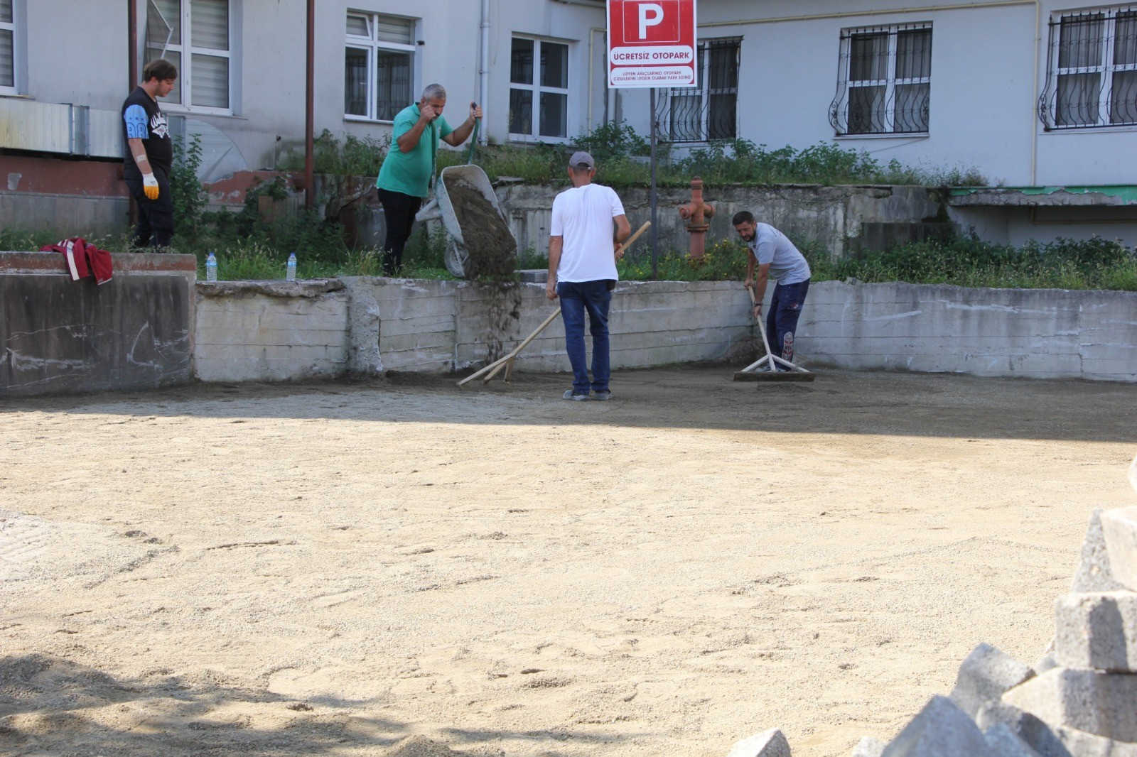 Giresun Belediyesinden Devlet Hastanesi ve Çevresine Düzenleme
