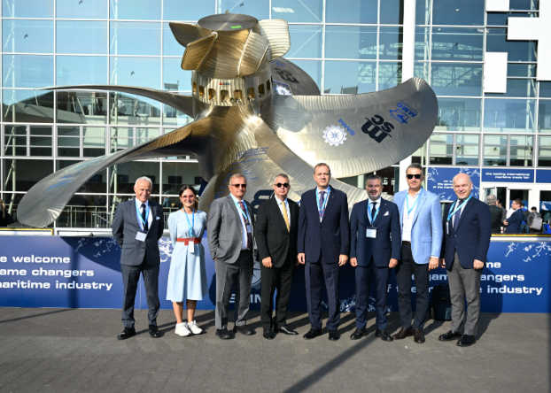 İMEAK Deniz Ticaret Odası, SMM Hamburg Fuarı'nın açılışına katıldı