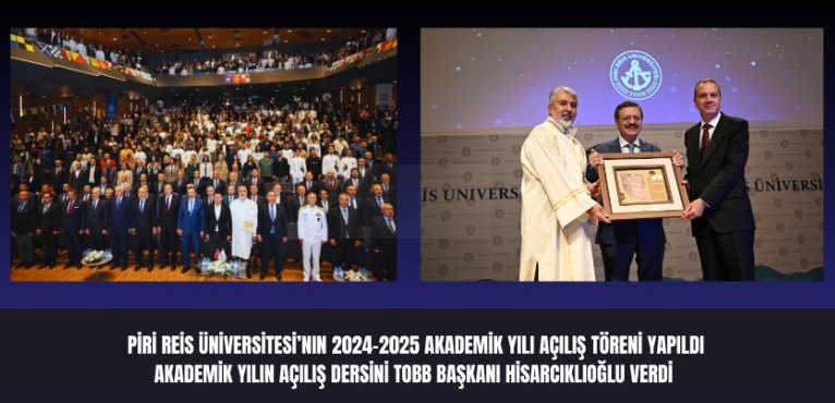 Akademik yılın açılış dersini TOBB Başkanı Hisarcıklıoğlu verdi