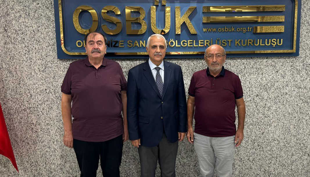 Başkan Meçikoğlu, OSBÜK genel sekreteri Soysal'ı ziyaret etti