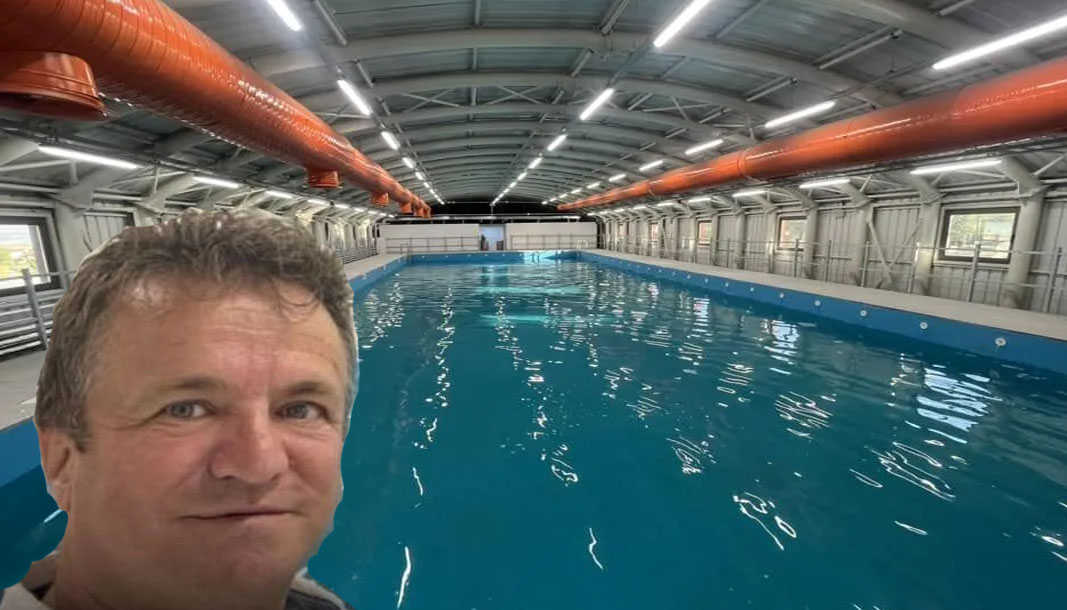 Burdur Karamanlı'da kapalı yüzme havuzu tamamlandı